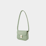 Sac à bandoulière Grace - A.P.C - Cuir - Vert
