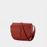 Sac à Bandoulière Betty - A.P.C. - Cuir - Rouge