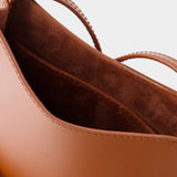 Sac à Bandoulière Jamie Large - A.P.C. - Cuir - Noisette