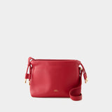 Sac à Bandoulière Ninon Mini - A.P.C. - Synthétique - Rouge