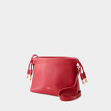 Sac à Bandoulière Ninon Mini - A.P.C. - Synthétique - Rouge