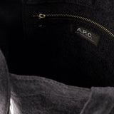 Cabas Axel Small - A.P.C. - Denim - Noir