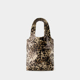 Tote Bag Ninon Small - A.P.C. - Synthétique - Imprimé Léopard