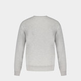 Sweat Valentin - A.P.C. - Coton - Gris