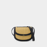 Sac À Bandoulière Geneve Mini - A.P.C. - Cuir - Noir