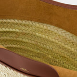 Sac Porté Épaule Panier Tanger - A.P.C. - Cuir - Noisette