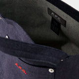 Cabas Thais Mini Blondie - A.P.C. - Coton - Bleu