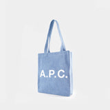 Cabas Lou - A.P.C. - Coton - Bleu Clair