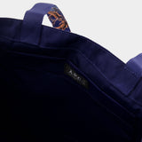 Cabas Lou Reversible - A.P.C. - Synthétique - Bleu
