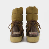 Bottines Zimlee en Nylon Vert