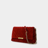 Sac Merine en Cuir Rouge