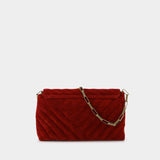 Sac Merine en Cuir Rouge