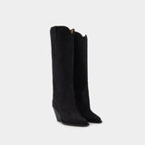 Bottes Lomero en Cuir Noir