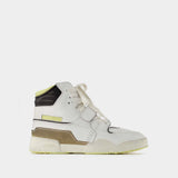 Sneakers Alsee-Gz - Isabel Marant - Cuir - Blanc