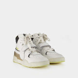 Sneakers Alsee-Gz - Isabel Marant - Cuir - Blanc