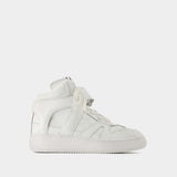 Sneakers Brooklee-Gz - Isabel Marant - Cuir - Blanc