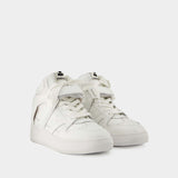 Sneakers Brooklee-Gz - Isabel Marant - Cuir - Blanc