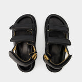 Sandales Madee - Isabel Marant - Cuir - Noir
