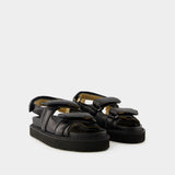 Sandales Madee - Isabel Marant - Cuir - Noir