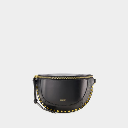 Sac À Bandoulière Skano Gd - Isabel Marant - Cuir - Noir