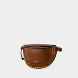 Sac à bandoulière Skano Gz - Isabel Marant - Cuir - Marron