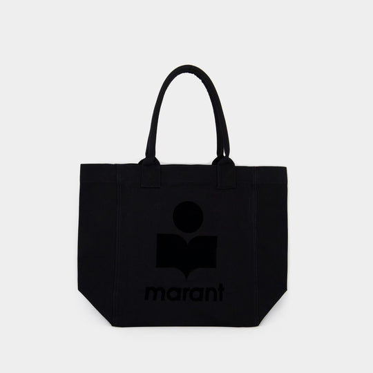 Tote bag Yenky Gz - Isabel Marant - Coton - Noir