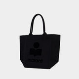 Tote bag Yenky Gz - Isabel Marant - Coton - Noir