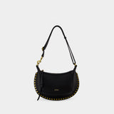 Sac à bandoulière Oskan Moon Gz - Isabel Marant - Cuir - Noir
