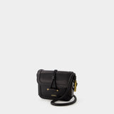 Sac à bandoulière Vigo Flap Gz - Isabel Marant - Cuir - Noir