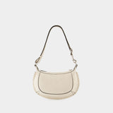Sac Hobo Oskan Moon - Isabel Marant - Cuir - Chalk