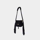 Sac Hobo Merine-Gd - Isabel Marant - Coton - Noir