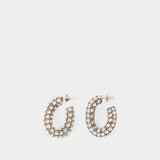 Boucles d'oreilles Gz - Isabel Marant - Metal - Argent