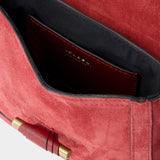 Sac à bandoulière Vigo Flap Gb - Isabel Marant - Cuir - Blanc