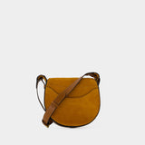 Sac à bandoulière Botsy Ga - Isabel Marant - Cuir - Marron