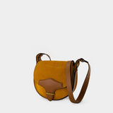 Sac à bandoulière Botsy Ga - Isabel Marant - Cuir - Marron