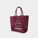 Tote bag Yenky Gb - Isabel Marant - Coton - Violet