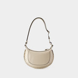 Sac à bandoulière Oskan Moon Gz - Isabel Marant - Cuir - Blanc