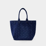 Tote bag Yenky Ga - Isabel Marant - Coton - Bleu