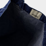 Tote bag Yenky Ga - Isabel Marant - Coton - Bleu