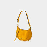 Sac à bandoulière Oskan Moon Ga - Isabel Marant - Cuir - Jaune