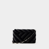 Sac Hobo Merine Gb - Isabel Marant - Cuir - Noir