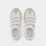 Sneakers Beth-Gz - Isabel Marant - Cuir - Argenté