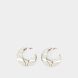 Boucles D'oreilles Shiny Crescent - Isabel Marant - Laiton - Argenté