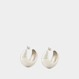 Boucles D'oreilles Shiny Crescent - Isabel Marant - Laiton - Argenté