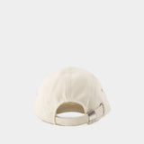 Casquette Tedji - Isabel Marant - Coton - Blanc