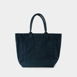 Tote bag Yenky Gb - Isabel Marant - Coton - Vert Foncé