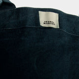 Tote bag Yenky Gb - Isabel Marant - Coton - Vert Foncé