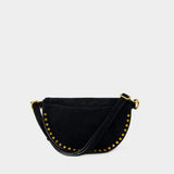 Sac À Bandoulière Skano - Isabel Marant - Cuir - Noir