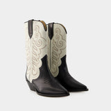 Bottines Duerto - Isabel Marant - Cuir - Noir