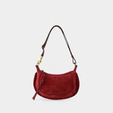 Sac à bandoulière Oskan Moon Gb - Isabel Marant - Cuir - Rosewood